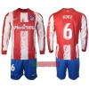 Oficiální Fotbalový Dres s Dlouhý Rukáv Atlético Madrid Koke 6 Domácí 2021-22 pro Děti